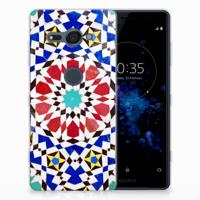 Sony Xperia XZ2 Compact TPU Siliconen Hoesje Mozaïek