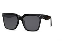 CWI zonnebril dames panto volledig omrand cat.3 zwart /zwart