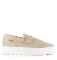 Antony Morato Antony Morato - Rudder moccasins paper Beige Suede Loafers Heren