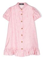 Versace Kids robe-chemise à imprimé baroque - Rose - thumbnail