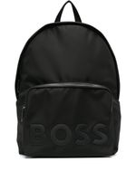 BOSS sac à dos à logo embossé - Noir - thumbnail