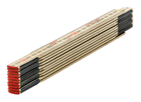 SOLA Vouwmeter hout 2mtr/10-ledig HC2/10 naturel, Klasse 3 (contactmeter) - 53010501 - thumbnail