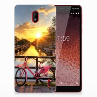 Nokia 1 Plus Siliconen Back Cover Amsterdamse Grachten