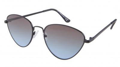 Kost zonnebril Trendy dames cat.1 vlinder zwart/blauw (19 029A) Kost zonnebril Trendy dames cat.1 vlinder zwart/blauw (19 029A)