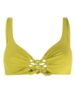 Fisico haut de bikini à design tissé - Vert