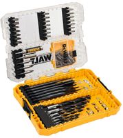 DeWalt Accessoires 57-delige Speedboor- en houtborenset | EXTREME | In TOUGH CASE - DT70758-QZ