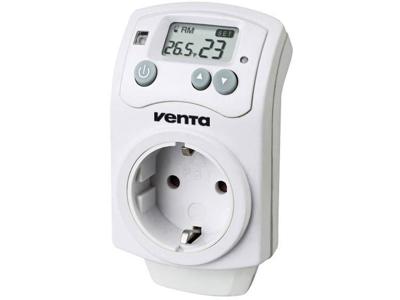 Venta 6007000 Digitaal stopcontact Hygrostat Wit