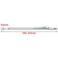 2-in-1 telescoopmagneethouder met reinigings- en instelgereedschap voor sproeikoppen, 150-675mm KS Tools 550.1001 - thumbnail