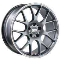 BBS CH-R Mat titanium met gepolijste rand