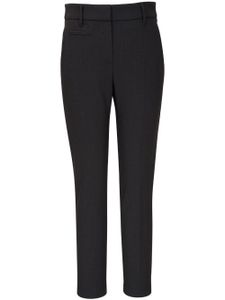 Brunello Cucinelli pantalon de tailleur à coupe droite - Noir