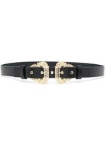 Versace Jeans Couture ceinture à double boucle - Noir - thumbnail