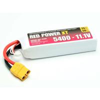 Red Power LiPo accupack 11.1 V 5400 mAh Softcase XT90 - thumbnail