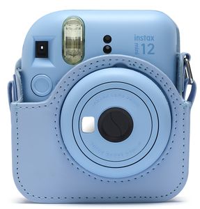 Fujifilm INSTAX mini 12 CAMERA CASE Pastel-Blue Cameratas Pastelblauw