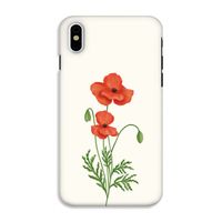 Red poppy: iPhone XS Tough Case - thumbnail