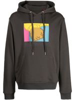 Mostly Heard Rarely Seen 8-Bit hoodie en coton à imprimé graphique - Marron