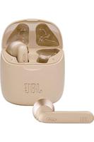 JBL Tune 225 TWS ; Draadloze bluetooth oordopjes met een batterijduur van 25 uur, inclusief oplaadcase, in goud