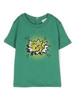 Emporio Armani Kids t-shirt en coton à manches courtes - Vert - thumbnail