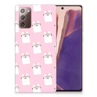 Samsung Note 20 TPU Hoesje Sleeping Cats - thumbnail