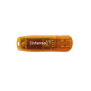 Intenso Rainbow Line USB-stick 64 GB Oranje (transparant) 3502490 USB 2.0