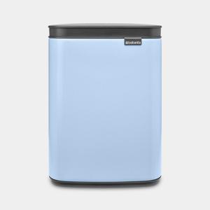 Brabantia Bo Waste Bin 4 l Rechthoekig Staal Zwart, Blauw