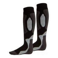 Rucanor Svindal skisokken 2-pack unisex zwart/grijs maat 39-42