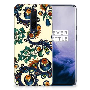 Siliconen Hoesje OnePlus 7 Pro Barok Flower