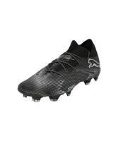 PUMA Future 7 Ultimate FG/AG voetbalschoenen - 7.5/41, Puma Zwart Zilver Grijs Sha, 41 EU