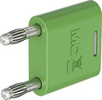 Stäubli KS2-4N-19 verbindingsstekker groen stift-Ø: 4 mm stiftafstand: 19 mm 1 st.