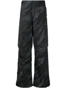 Maharishi pantalon Bonsai à imprimé végétal - Bleu