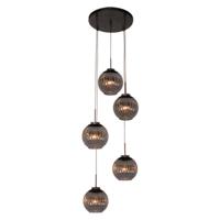 Hanglamp (rond - 5 lichts) Zucca