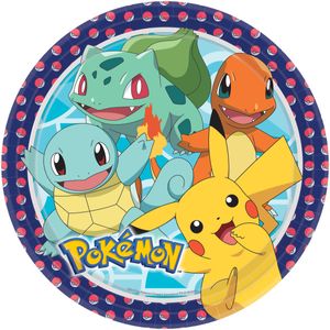 Pokemon borden 23cm (8st)