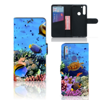 Motorola Moto G8 Telefoonhoesje met Pasjes Vissen