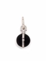 Missoma pendentif Sphere en onyx à fermoir clip - Argent