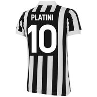 Juventus Ariston Retro Voetbalshirt 1984-1985 + Platini 10