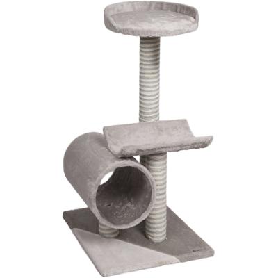 Krabpaal Burt 40 x 40 x 77 cm Flamingo Grijs Krabpaal Burt 40 x 40 x 77 cm Flamingo Grijs