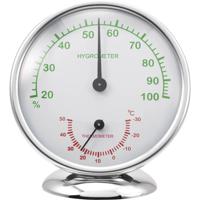 Renkforce 6510 Alu Thermo- en hygrometer Aluminium - thumbnail