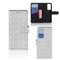 Huawei P40 Pro Telefoon Hoesje Stripes Dots - thumbnail