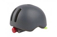 Polisport PolispGoudt helm Commuter mat grijs/fluo geel M 54-58cm - thumbnail