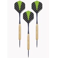 1x Set van 3 dartpijlen Longfield darts brass 23 grams   -