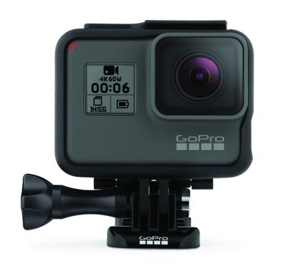 GoPro HERO6 Black actiesportcamera 4K Ultra HD 12 MP Wi-Fi GoPro HERO6 Black actiesportcamera 4K Ultra HD 12 MP Wi-Fi