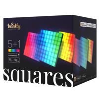 Twinkly SQUARES TWQ064STW-07-BEU LED-paneel RGB Zwart Twinkly SQUARES TWQ064STW-07-BEU LED-paneel RGB Zwart
