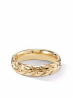 David Yurman bague Chevron en or 18ct