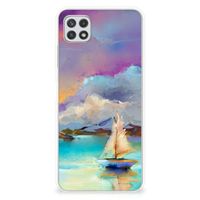 Hoesje maken Samsung Galaxy A22 5G Boat - thumbnail