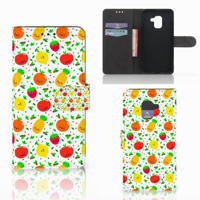 Samsung Galaxy A8 2018 Book Cover Fruits