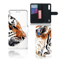 Hoesje Xiaomi Mi 9 Lite Watercolor Tiger - thumbnail