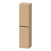 Hoge Kast Duravit D-Neo Kolomkast Wand 176 cm Linksdraaiend Mat Natuur Eiken - thumbnail