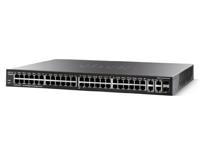 Cisco SG300-52MP-K9-EU Gigabit Ethernet (50 10/100/1000 PoE-poorten, 2 combo mini-GBIC-poorten)