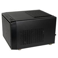 KOLINK Satellite Mini-ITX Micro ATX – lege computertoren – gaming-behuizing met ventilator – elegante pc-behuizing – pc-behuizing voor gamer – zwart