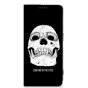 Mobiel BookCase OPPO Reno8 Pro Skull Eyes