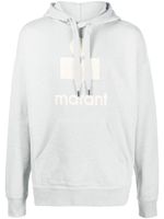 MARANT hoodie Miley à logo floqué - Bleu - thumbnail